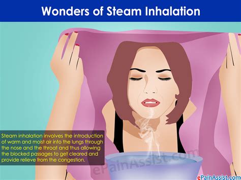 Face steaming may help hydrate the skin. Wonders of Steam Inhalation or Benefits of Inhaling Steam