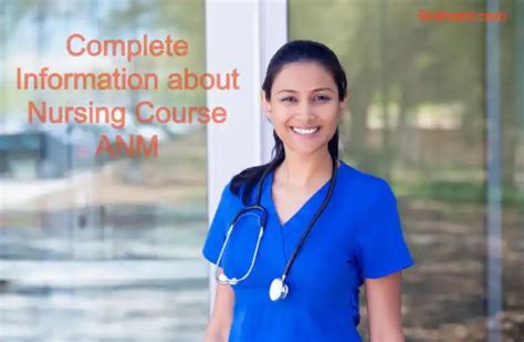 Anm Course Details Complete Information About Nursing Course Anm Rn