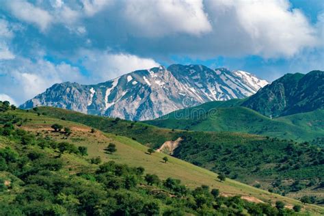 Mountain Alp Chimgan Uzbekistan Stock Photo Image Of Scenic