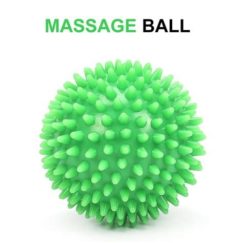 Spiky Massage Balls Set Exercise Balls For Deep Tissue Massage Physical Therapy Myofascial