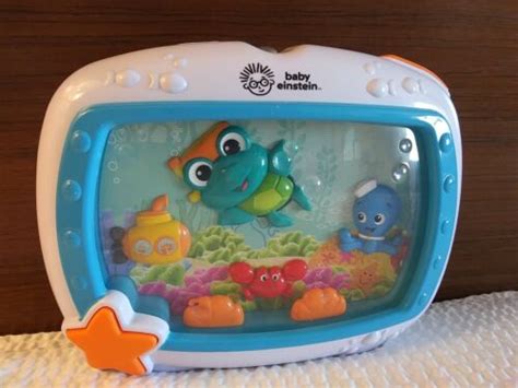 Baby Einstein Sea Dreams Sleep Soother Lights Music Crib Toy Fish Tank