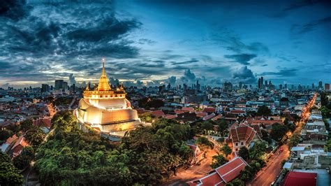 Golden Mount Wat Saket Bangkok Description And Photos Reviews