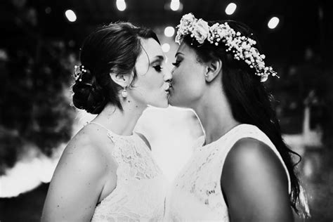 Alyssa Megan S Coastal Celebration Brides Be Same Sex Wedding Fantasy Wedding Heart