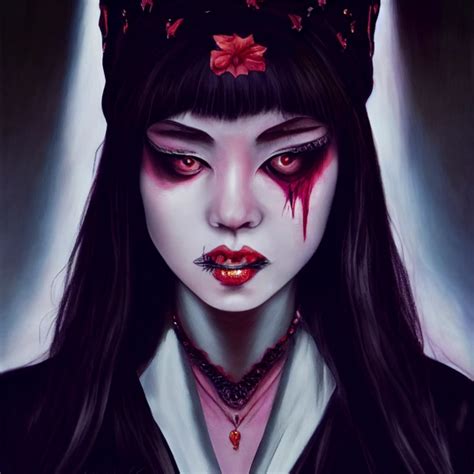 Kristina Yamaguchi Vampire Queen Midjourney Openart