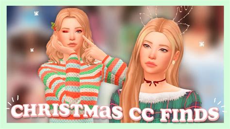 Christmas Cc Finds 🎄🎅 Los Sims 4 Contenido Personalizado Haul Maxis