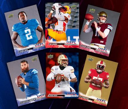 Upper Deck Producing USFL Cards