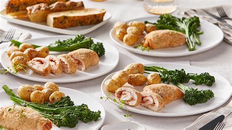 Roasted Chicken Roll Ups With Broccolini Recipe The Fresh Market