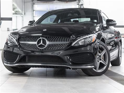 Certified Pre Owned 2017 Mercedes Benz C300 4matic Coupe 2 Door Coupe
