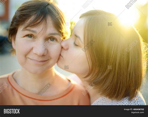 Loving Adult Daughter Image And Photo Free Trial Bigstock