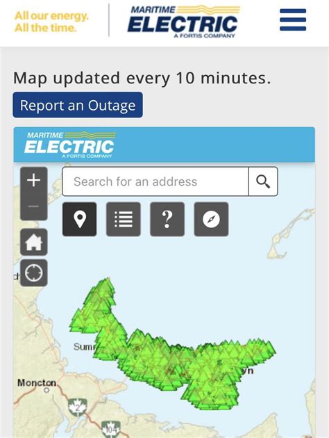 Matt Dagley On Twitter Pei Maritime Electric Outage Map Https T Co