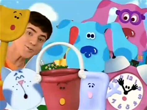 A Human Host Welcomes His Preschool Audience To The Blues Clues