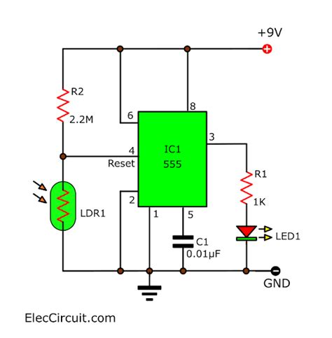 How Does Ne555 Timer Circuit Work Datasheet Pinout Eleccircuit