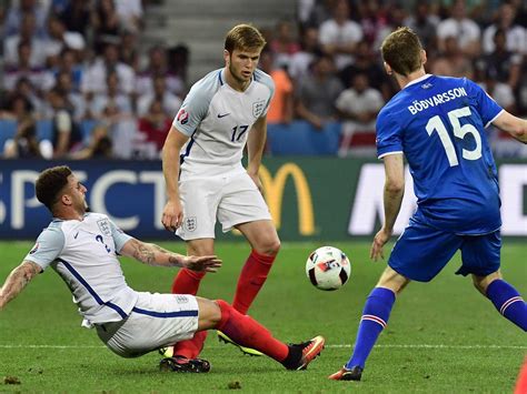Euro 2016 England Handed Eric Dier A Start Against Iceland Despite