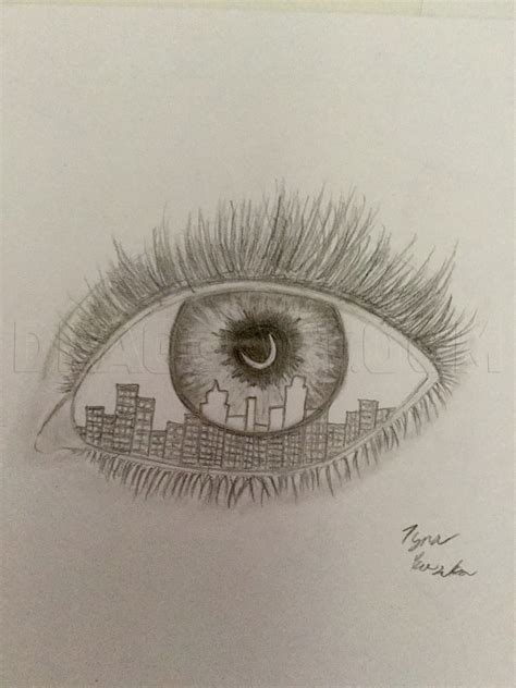How To Draw A Cool Eye By Razzia2
