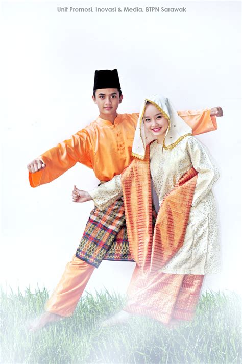 Gambar Unit Promosi Inovasi Media Pakaian Tradisional Etnik Sarawak Gambar Baju Di Rebanas Rebanas