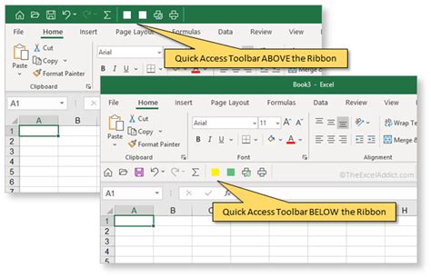 Excel 2016 Quick Access Toolbar Gpo Paastm