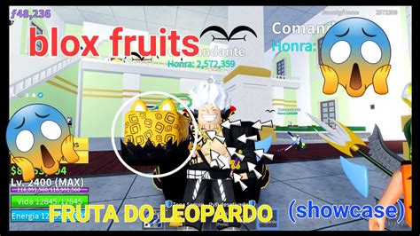 Fruta Do Leopardo Showcase Blox Fruits Youtube