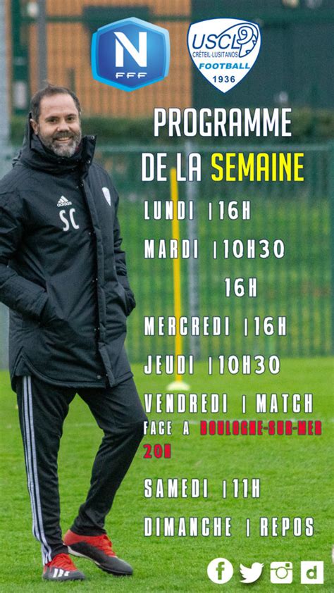 Programme De La Semaine Uscl