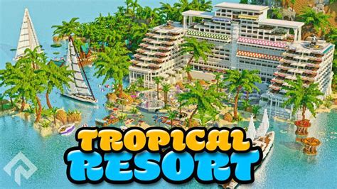 Tropical Resort By Rareloot Minecraft Marketplace Map Minecraft