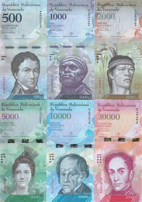 500 boylston street of boston. Banknote Venezuela Serial of 6 notes - 2016 (2017) - 500 ...