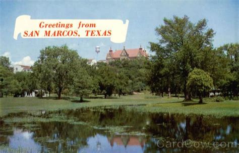 Old Main Southwest Texas State Now Texas State University San Marcos