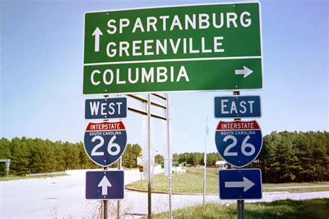 Interstate 26 Aaroads South Carolina
