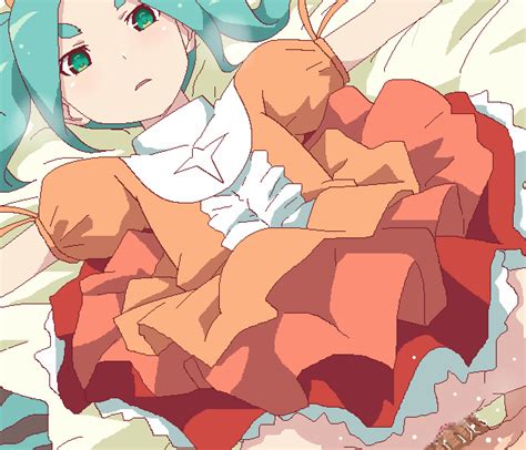 Tomu Tomubobu Ononoki Yotsugi Monogatari Series 1girl Bed