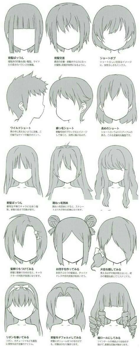 Anime Girl Hairstyles Bangs