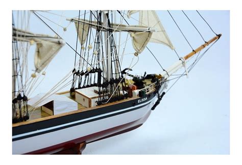 Tall Ship Elissa Galveston Texas Wooden Boat Model