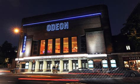 Odeon Cinemas Tickets Tickets Valid From 25th July 13th October