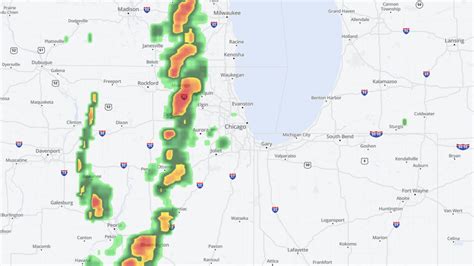 Live Radar Track Storms As Severe Weather Threat Looms In Chicago Area