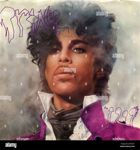 Prince 1999 Vintage Vinyl Album Cover Stock Photo Alamy