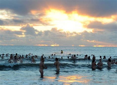 hundreds show all for world skinny dipping record attempt in northumberland pictures