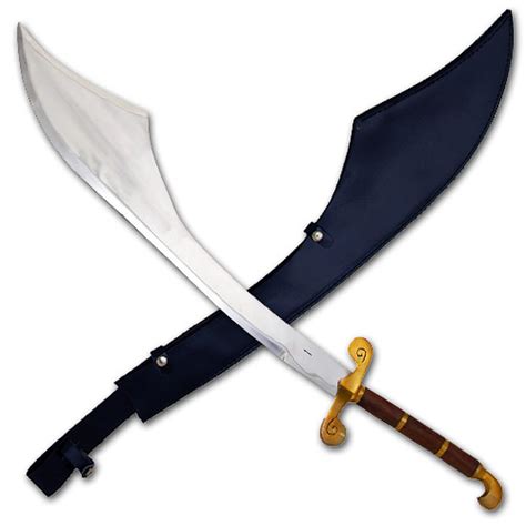 Persian Sindbad Scimitar Sword With Leather Sheath 5m2 Pk104