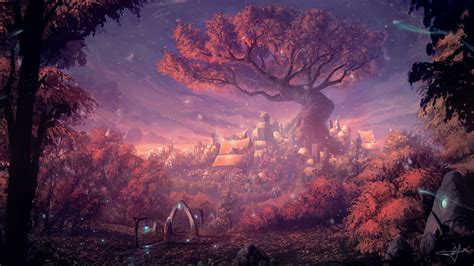 Forest Fantasy Artwork Hd Artist 4k Wallpapers Images Backgrounds