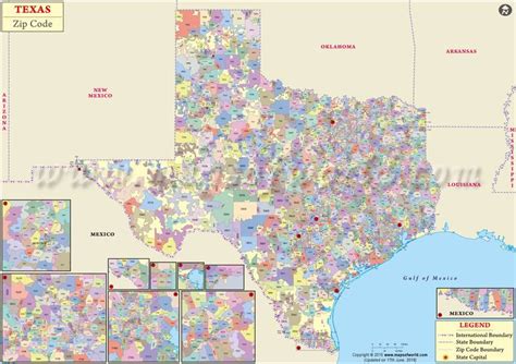 Central Texas Zip Code Map Campus Map