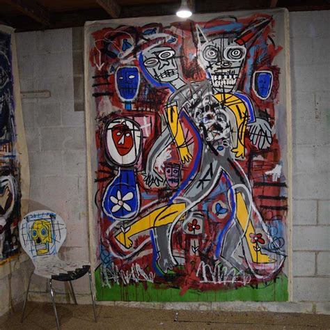 Jean Michel Basquiat New York Street Art Painting