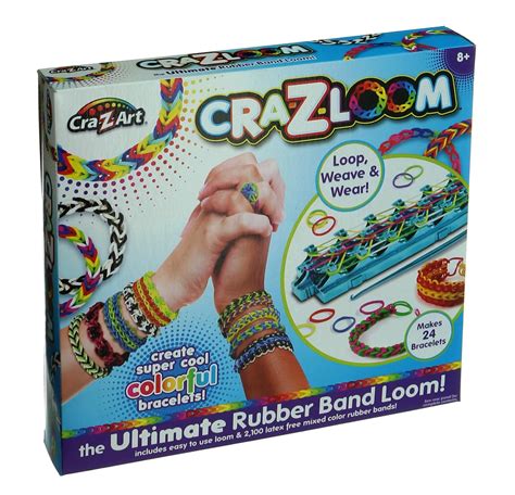 Cra Z Art Cra Z Loom Rubber Band Bracelet Maker Shop Kits At H E B