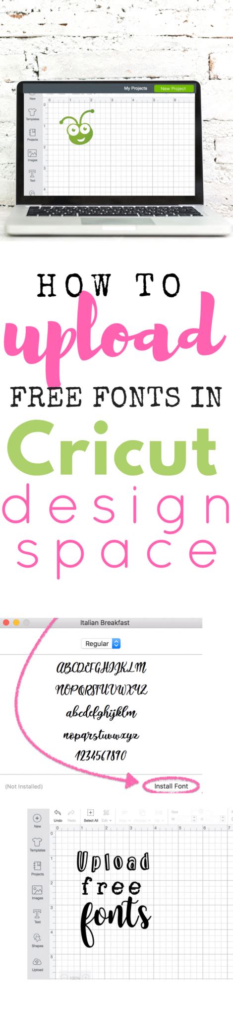 Some of the free cricut diy projects in cricut design space can be used to sell these cricut project ideas will introduce all the cricut craft ideas that you can make as a newbie cricut beginner. Cricut Tips & Tutorial •How to upload a font into cricut ...