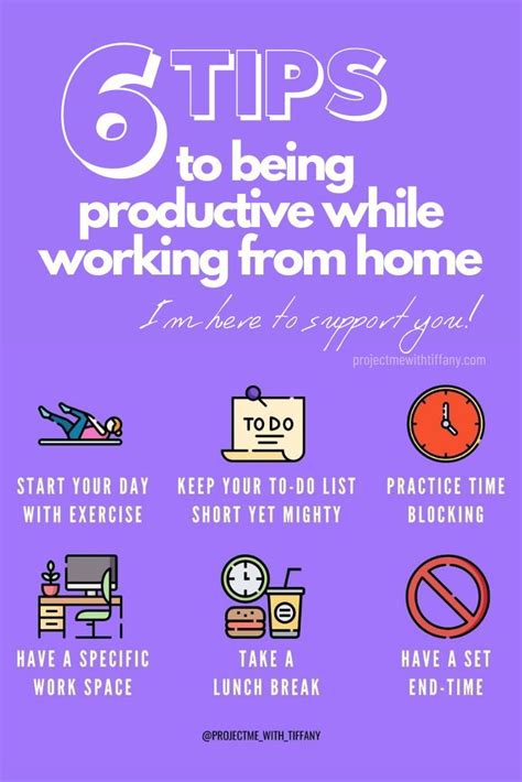Tips On How To Be Productive While Working At Home In 2020 Working