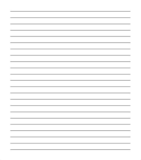 6 Best Images Of College Printable College Ruled Lined Paper