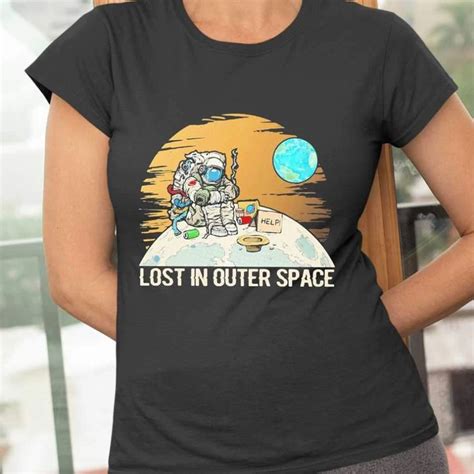 Lost In Outer Space Earth T Shirt For Mens And Womens At In 2020 Trending Shirts