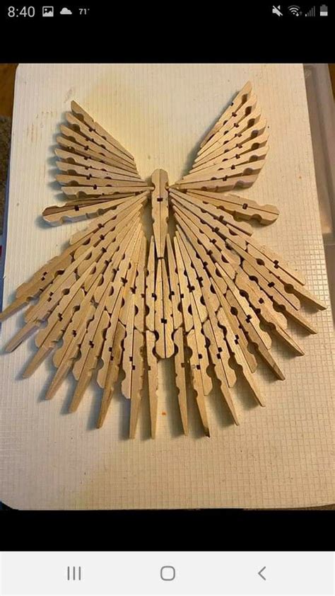 Pin By Diane Louten On Artsy Clothespin Crafts Christmas Wooden Clothespin Crafts Clothespin