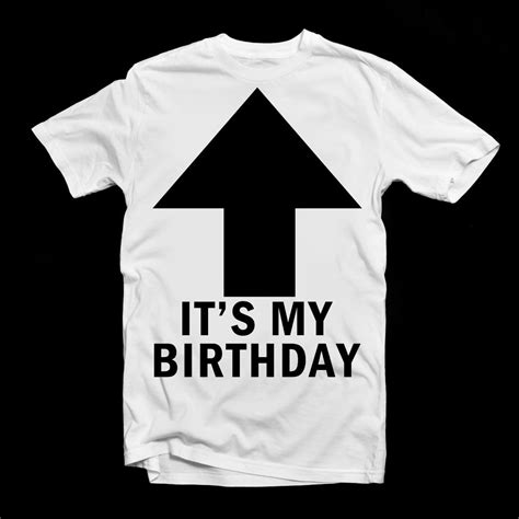 Its My Birthday White T Shirt Lulah Blu