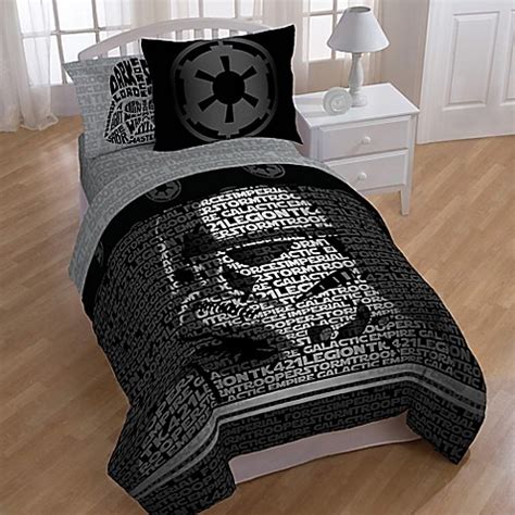 Star wars crib bedding, customized crib set, star wars bedding, nursery set, crib bedding, boy crib bedding, baby boy, baby bedding. Star Wars™ Trooper World Comforter - Bed Bath & Beyond