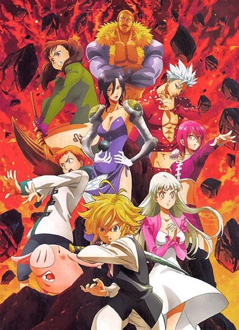 Los 7 Pecados Capitales Anime Cuantas Temporadas Tiene : Cuarta