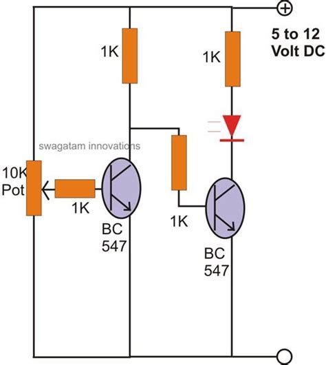 How To Make Simple Electronic Circuits Using Transistor Bc547