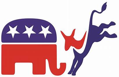 Republican Donkey Elephant Clipart Symbol Party Symbols