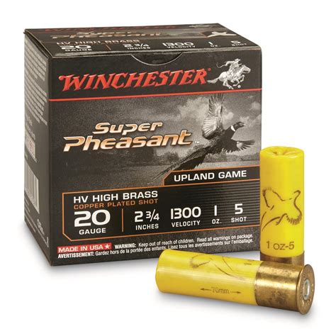 Winchester Gauge Oz Super X Super Pheasant Copper Free Hot