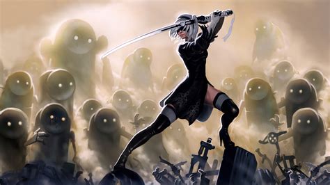 Yorha No Type B Nier Automata Wallpaper Hd Anime K Wallpapers Porn